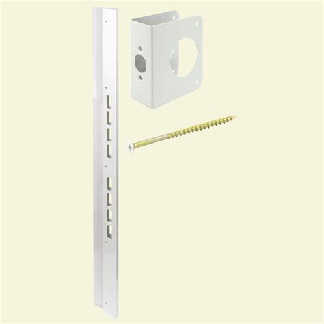 door reinforcement home depot|door reinforcer reinforcing plate.